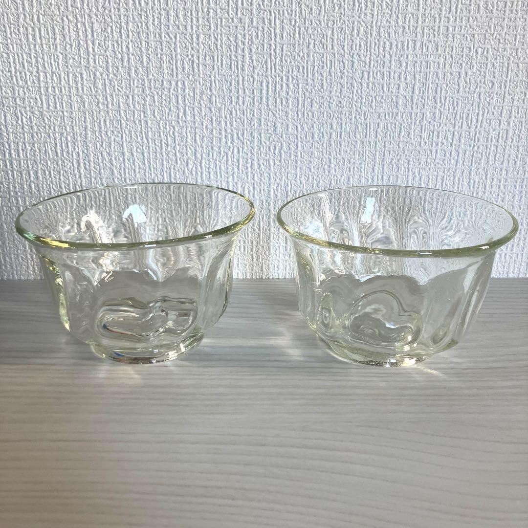 41【倉敷ガラス】小谷眞三 丸鉢2点セット 倉敷ガラス 小谷栄次 小鉢（青／泡） | Linné