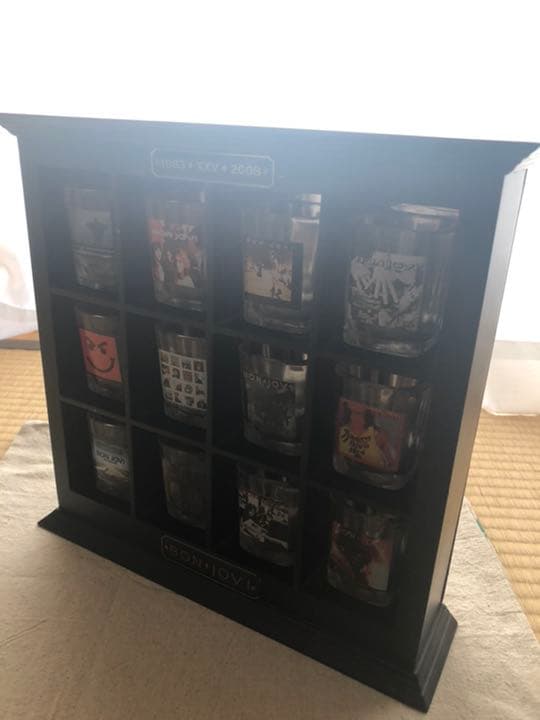 ボン・ジョヴィ歴代アルバムショットグラスセット