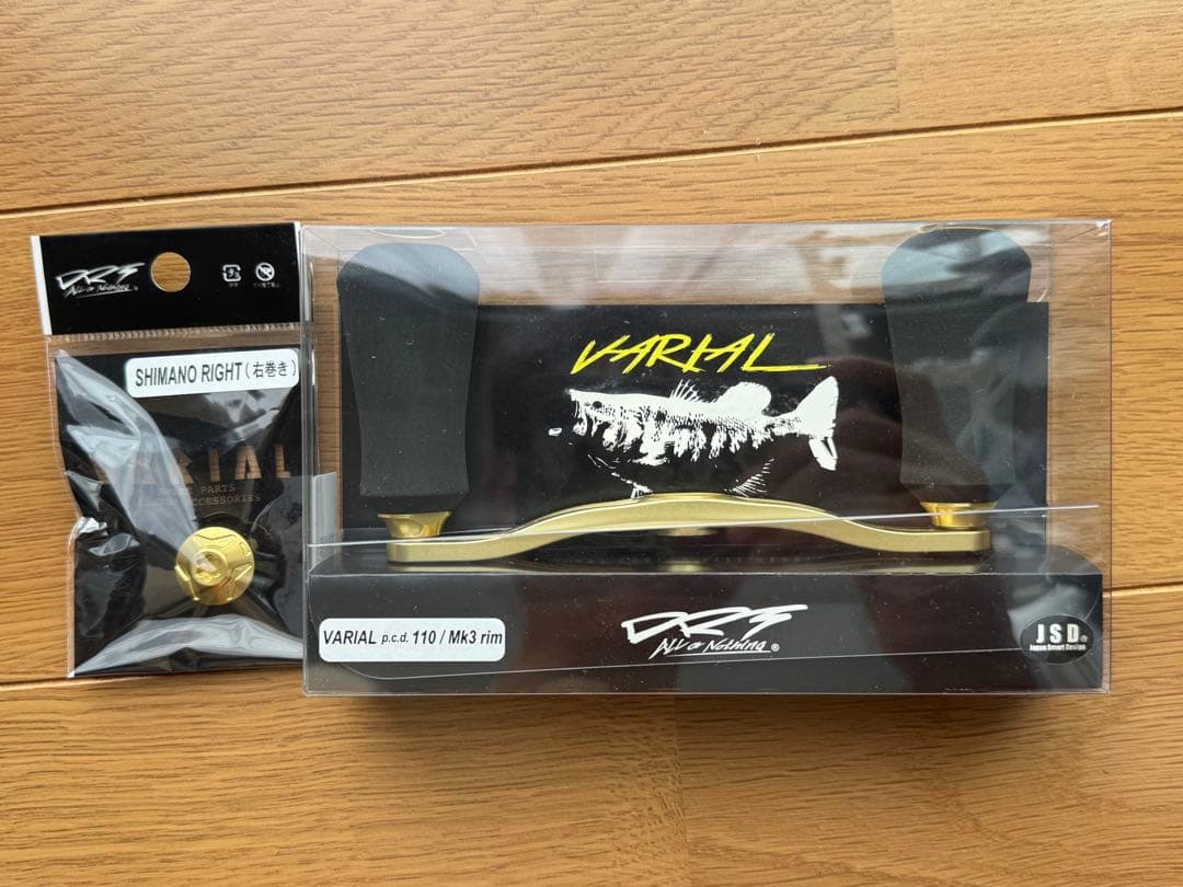 DRT バリアルハンドル110 VARIAL Mk-3 Rim GOLD gold varial mk3 knob p.c.d. 95 p.c.d.100 p.c.d.110 p.c.d.117 従来