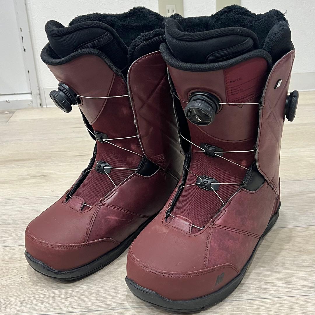 K2 MAYSIS メイシス27.5 ダブルBOA美品】K2 MAYSIS 27cm メンズ