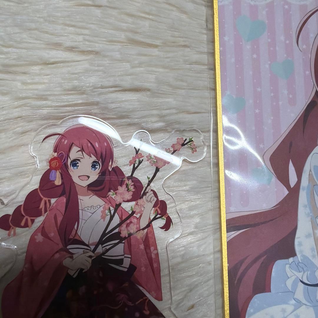 ゾンビランドサガ 源さくら アクリルスタンド ロフト 色紙 ステッカー