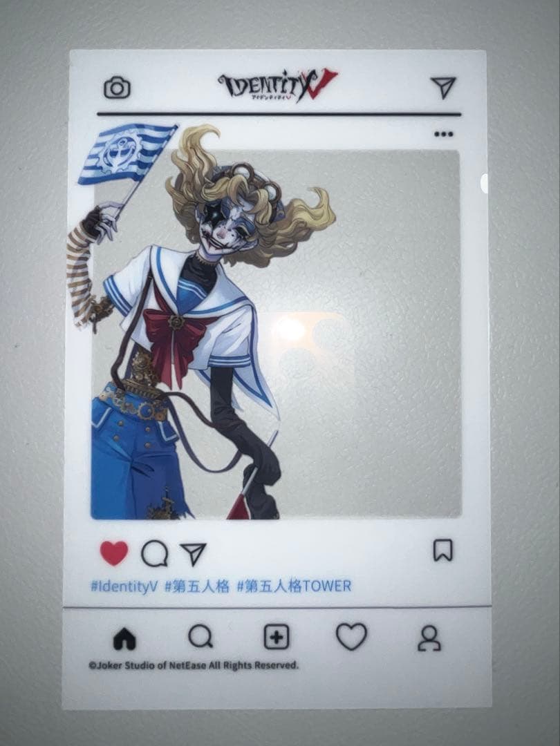 第五人格 東京タワー限定 タワーコラボ SNS風クリアカード フラバルー