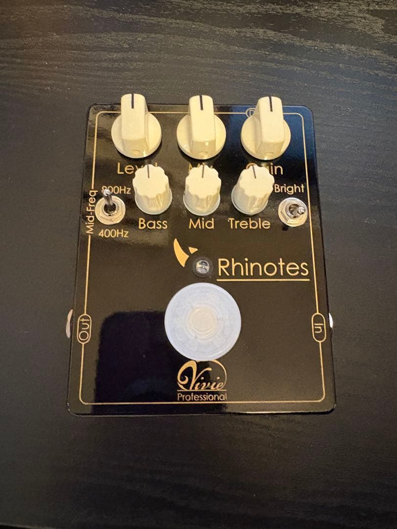 Vive Professional Rhinotes ベースエフェクター エフェクター】2/1発売！vivieのベース用オーバードライブ「Rhinotes