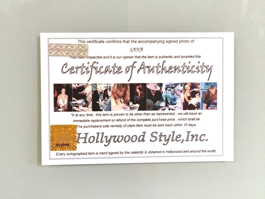 サナ直筆サイン入り2Lサイズ写真…TWICE‥SANA… - メルカリ