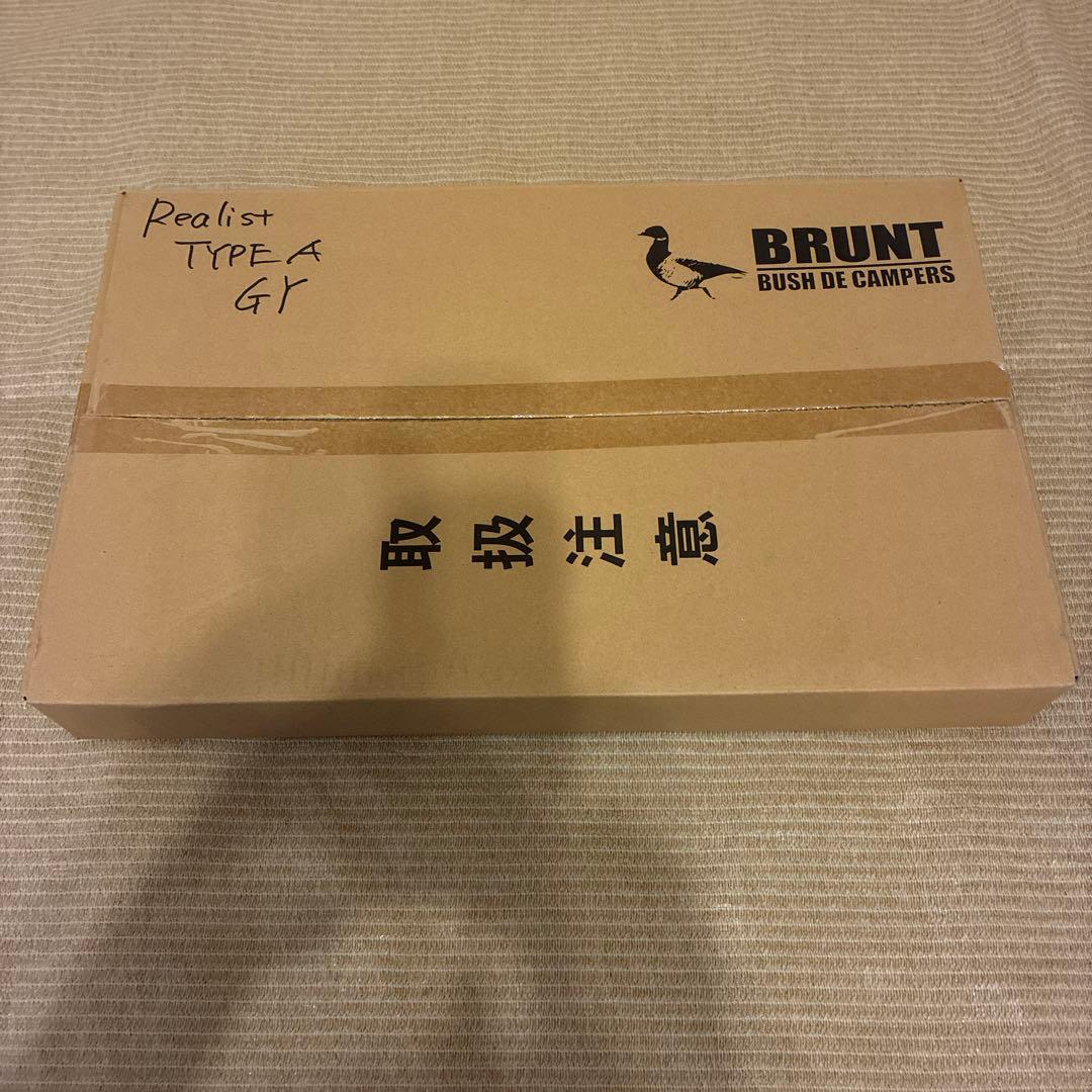 EIT ✖︎ Brunt リアリストTYPE A チャコールグレー.Ver