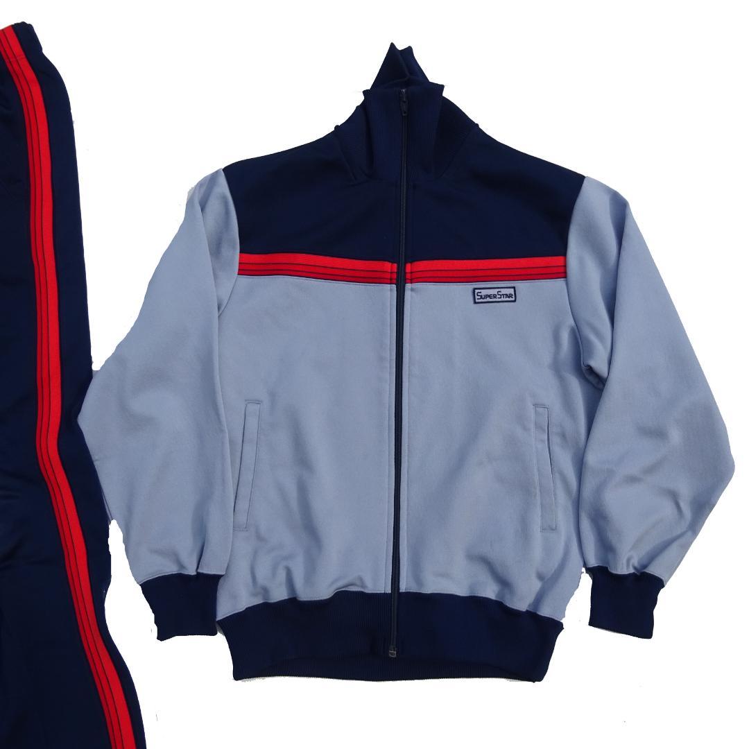 当時物希少 MIZUNO SUPER STARスーパースター上下セットジャージM