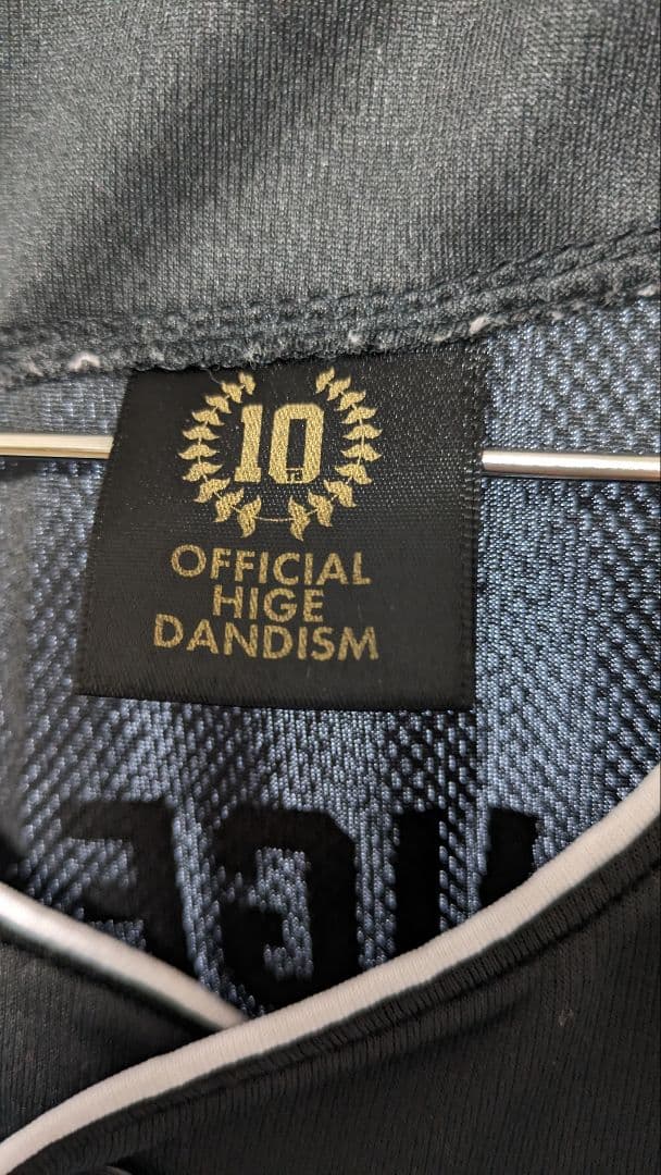 Official髭男dism 10周年記念 ベースボールシャツ ラバーバンド