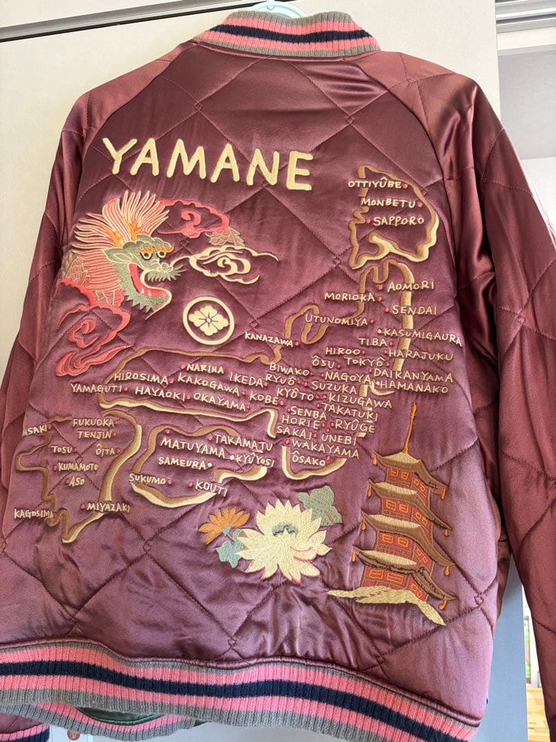 ヴィンテージevisuビンテージ品☆エヴィスYAMANEスカジャン