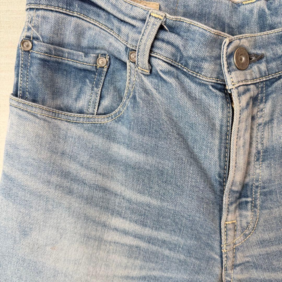 D.M.G ドミンゴ デニムパンツ S 日本製 水色 ライトブルー 希少 - メルカリ