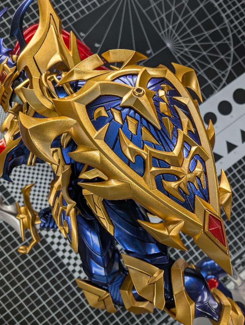 カオス・ソルジャー　全塗装　完成品　偏光メタリック