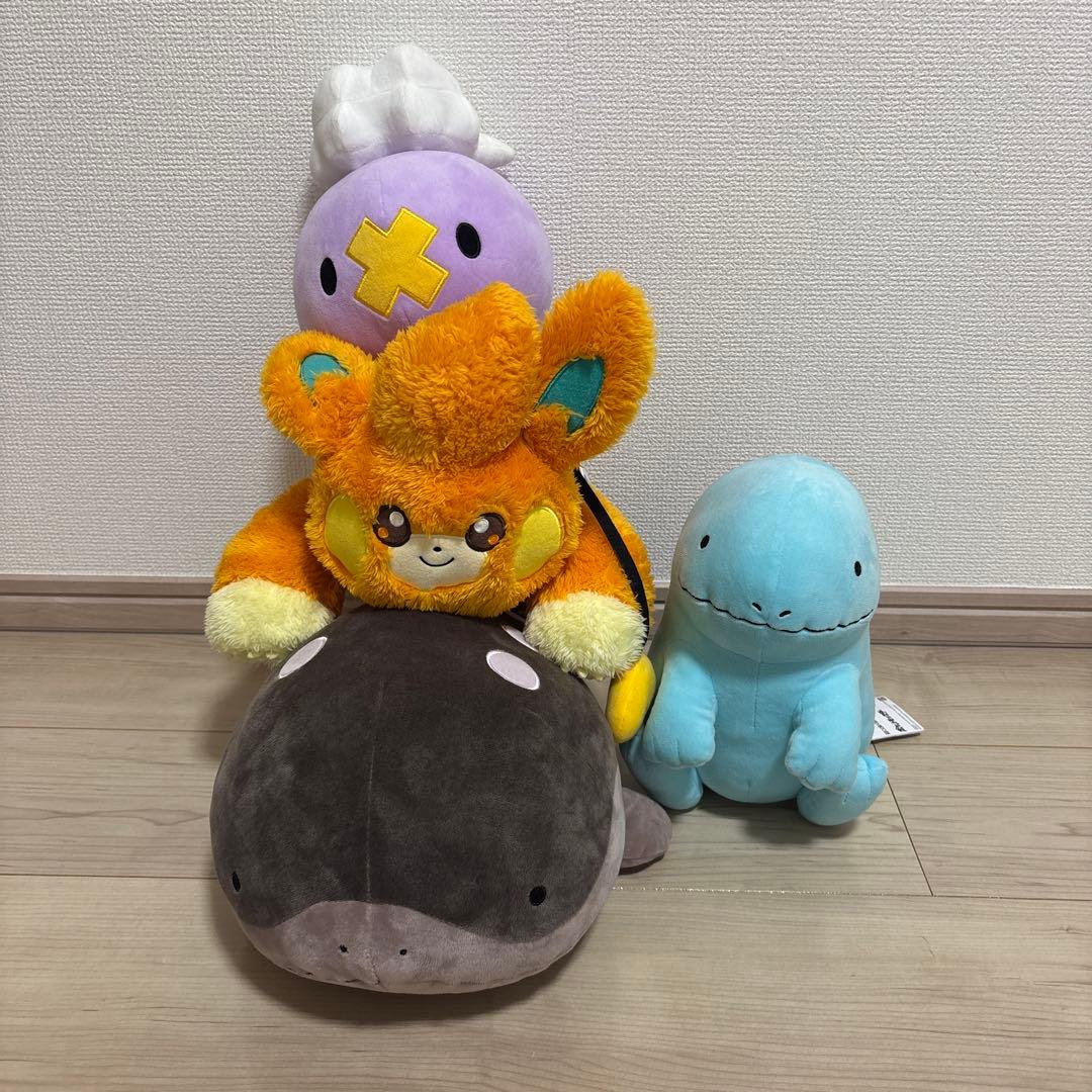 ポケモン　大量　ぬいぐるみ　クッション　まとめ売り　アミューズメント　プライズ