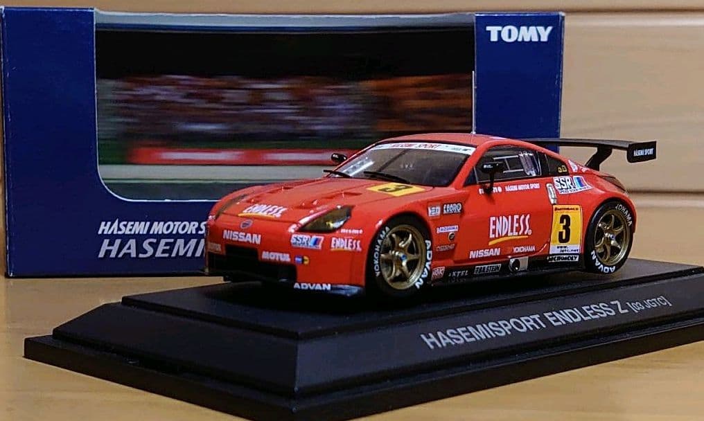 トミカエブロエンドレスZ 2003JGTC GT300クラス優勝車 レッド赤