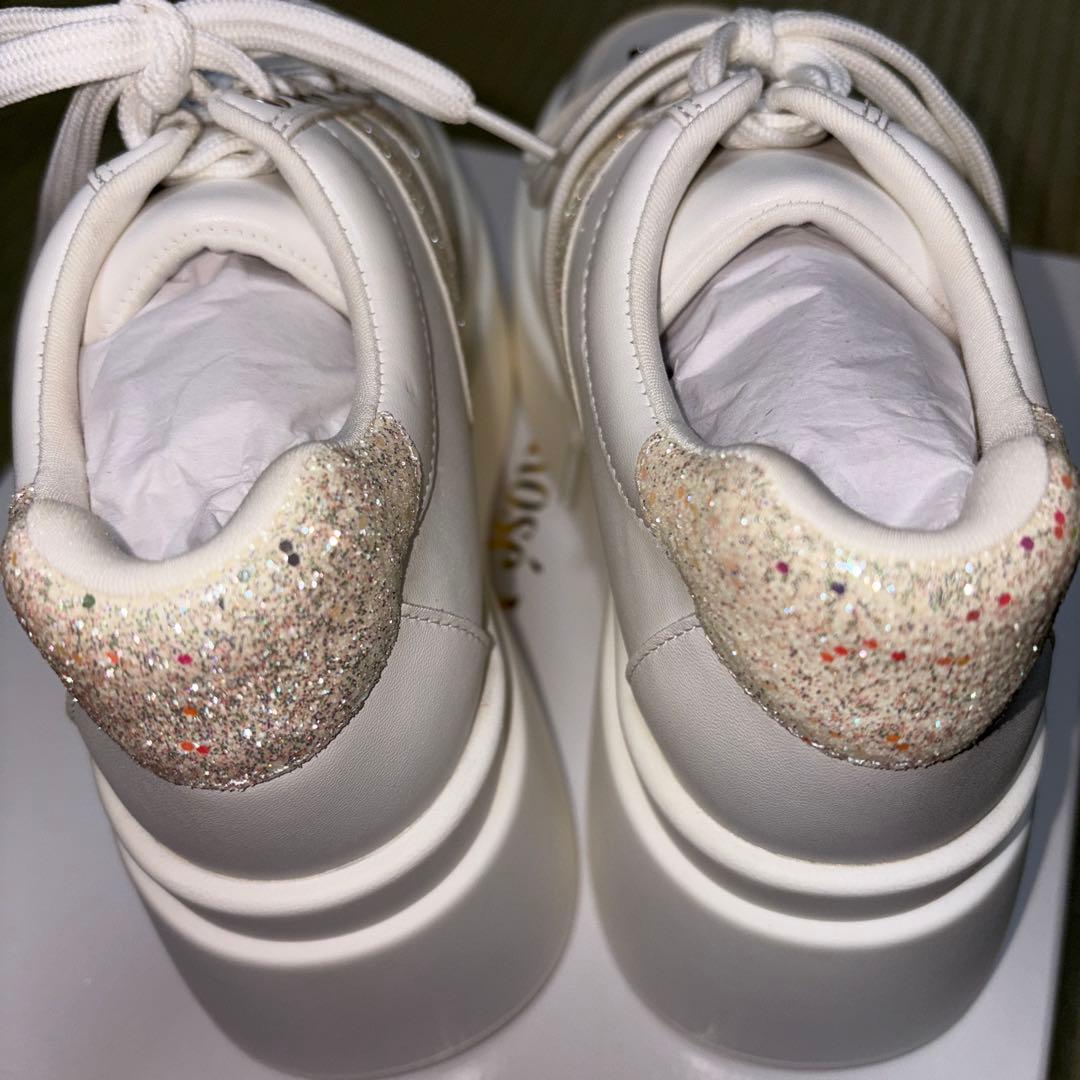 RoseMuse ロゼミューズ Glitter point sneakers - メルカリ