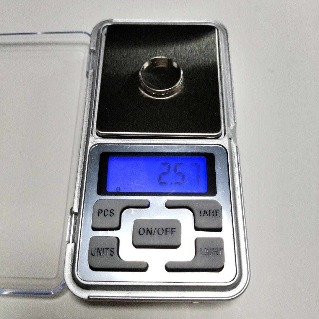プラチナリング　9号　Pm(Pt)900　プラチナ90％ 2.57g