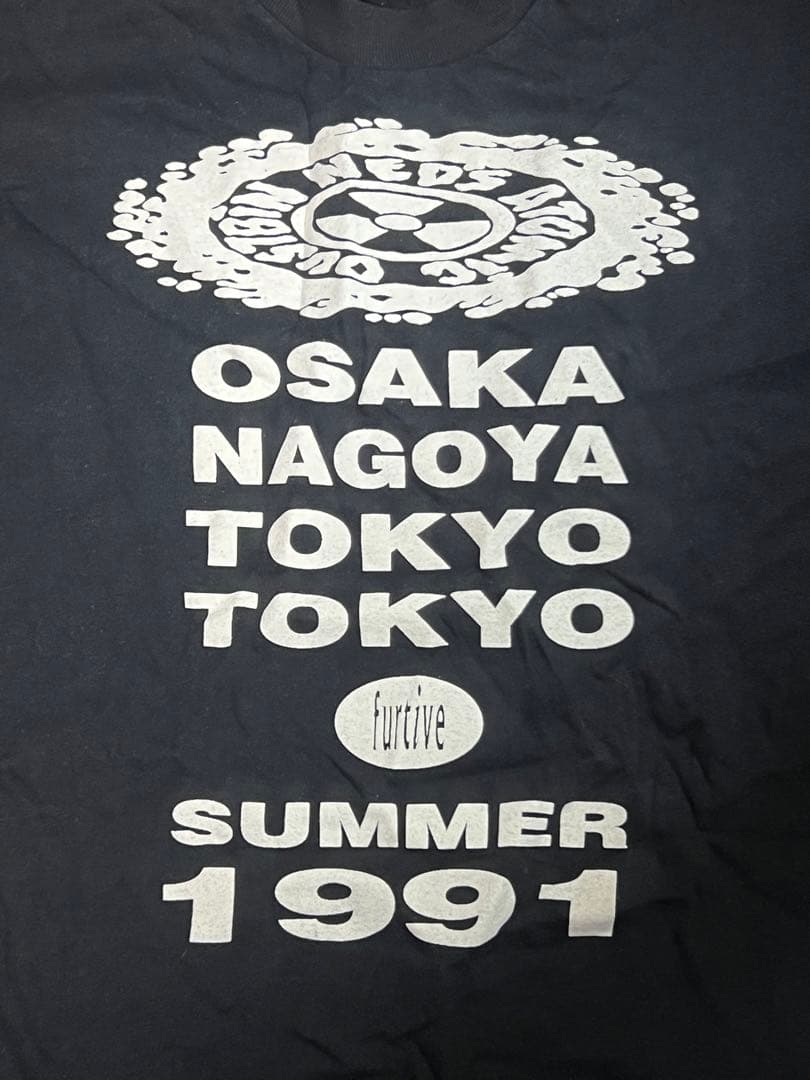 ned's atomic dustbin 90sビンテージTシャツ　未使用品XL