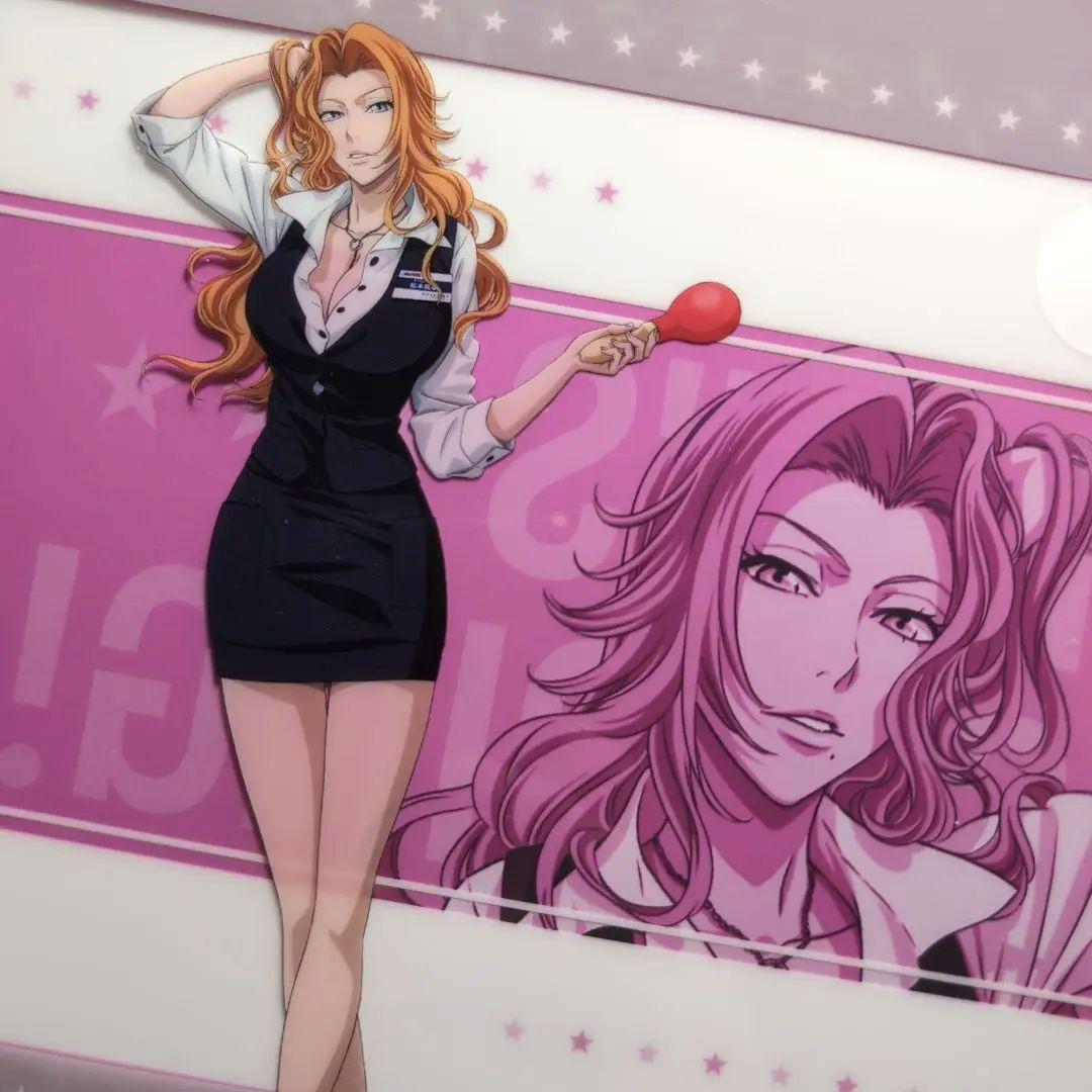 BLEACH カラオケの鉄人 クリアファイル 松本 乱菊