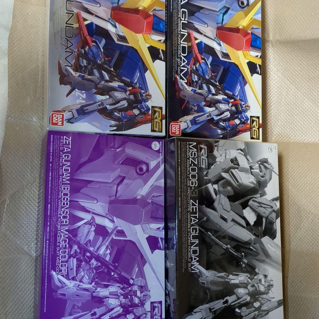 バンダイ RG 1／144 RG10 ゼータガンダム プレミアム　4個セット