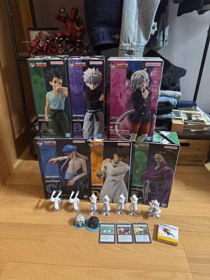 HUNTER×HUNTER フィギュアセット 6体 おまけ付き - メルカリ