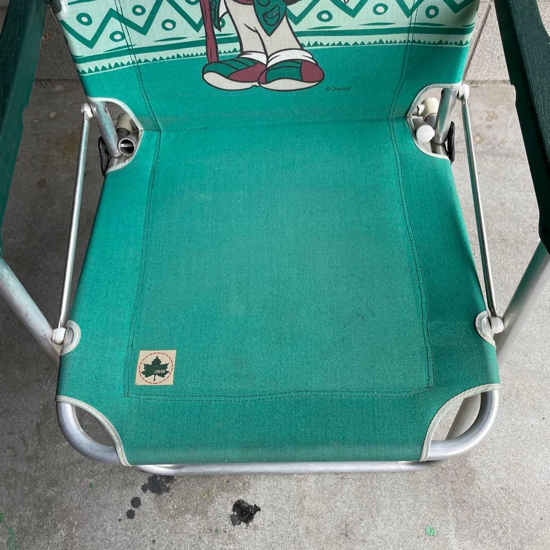 LOGOS ロゴス×ディズニー ミッキー レトロ 折りたたみチェア - メルカリ