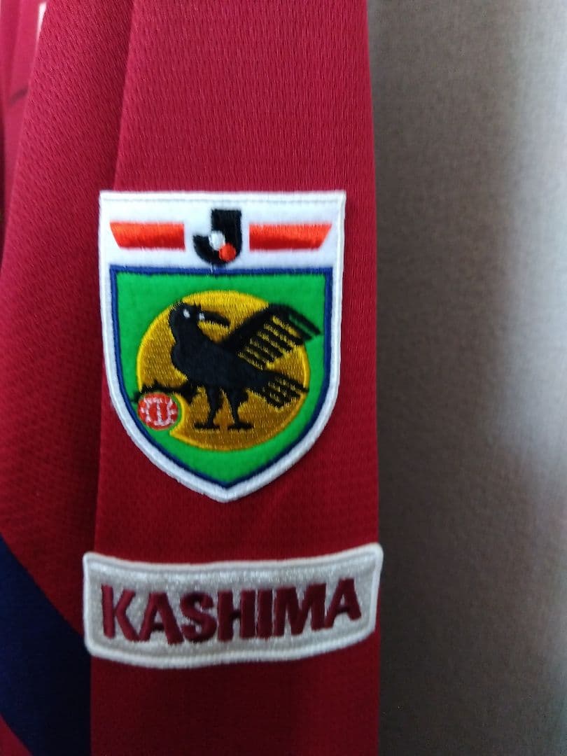 超プレミア】柳沢敦サイン入り鹿島公式戦使用済ユニフォーム - メルカリ