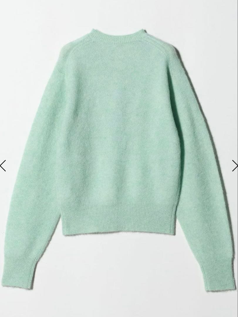 アルパカウール モッサ ニットプルオーバー - メルカリ