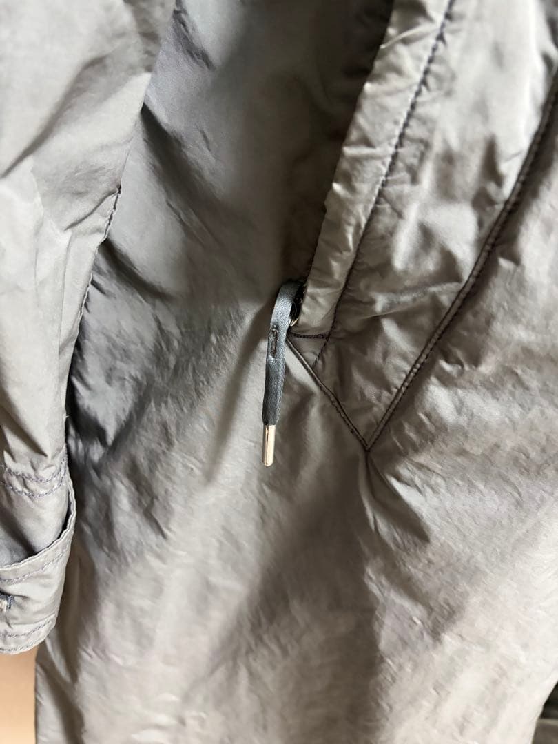 ラスト】SCYE BASICS 高密度タフタ バルマカーンコート 38 グレー