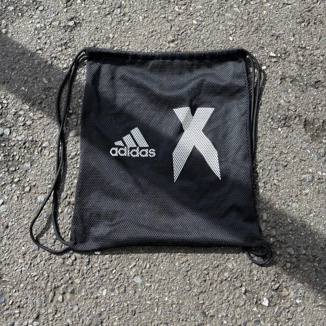 adidas アディダスX シューズケース ナップサック スパイクケース 黒