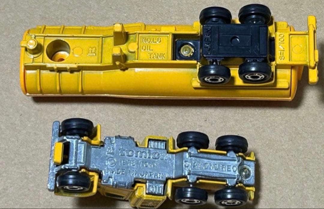 ロングトミカ ダイヤモンドレオ オイルタンクローリー - メルカリ