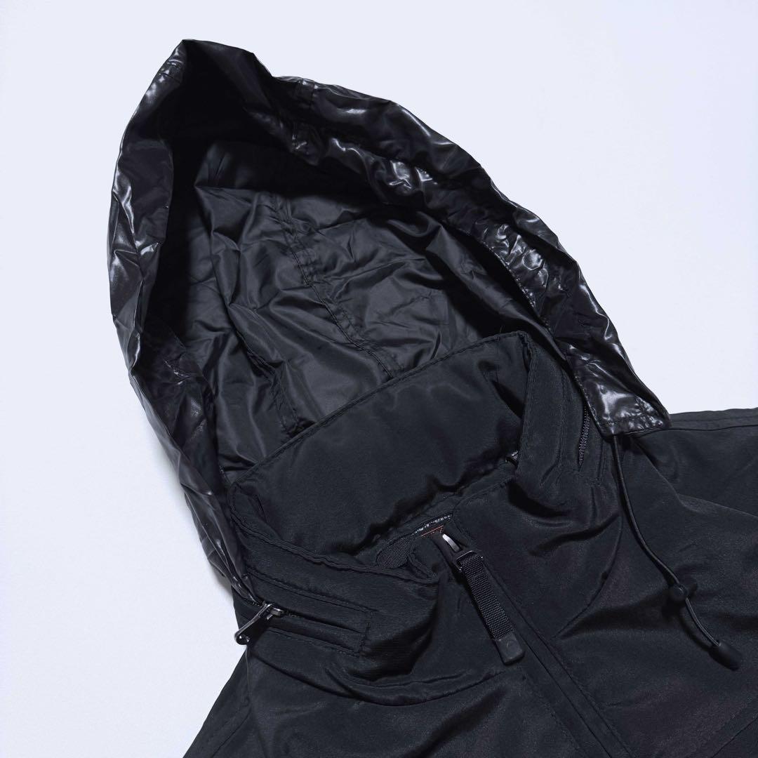 TUMI TECH】T-TECH トラベルジャケット ブルゾン フード付き 黒 - メルカリ