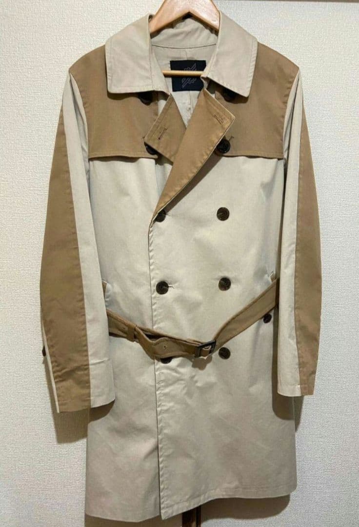 Lサイズ 公式 桐生戦兎】即完売 仮面ライダービルド 切り替えトレンチ