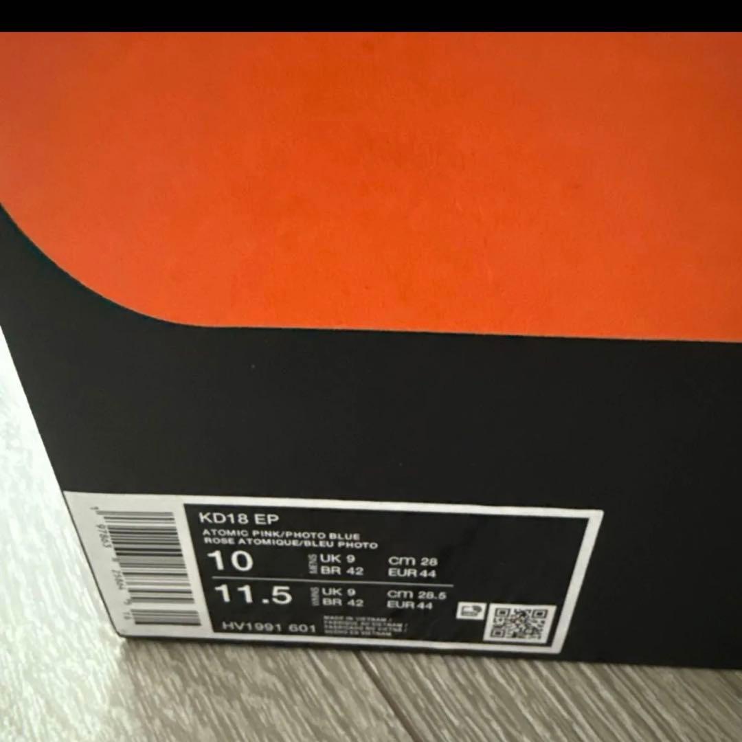 NIKE KD18 箱タグ付き未使用28cm - メルカリ