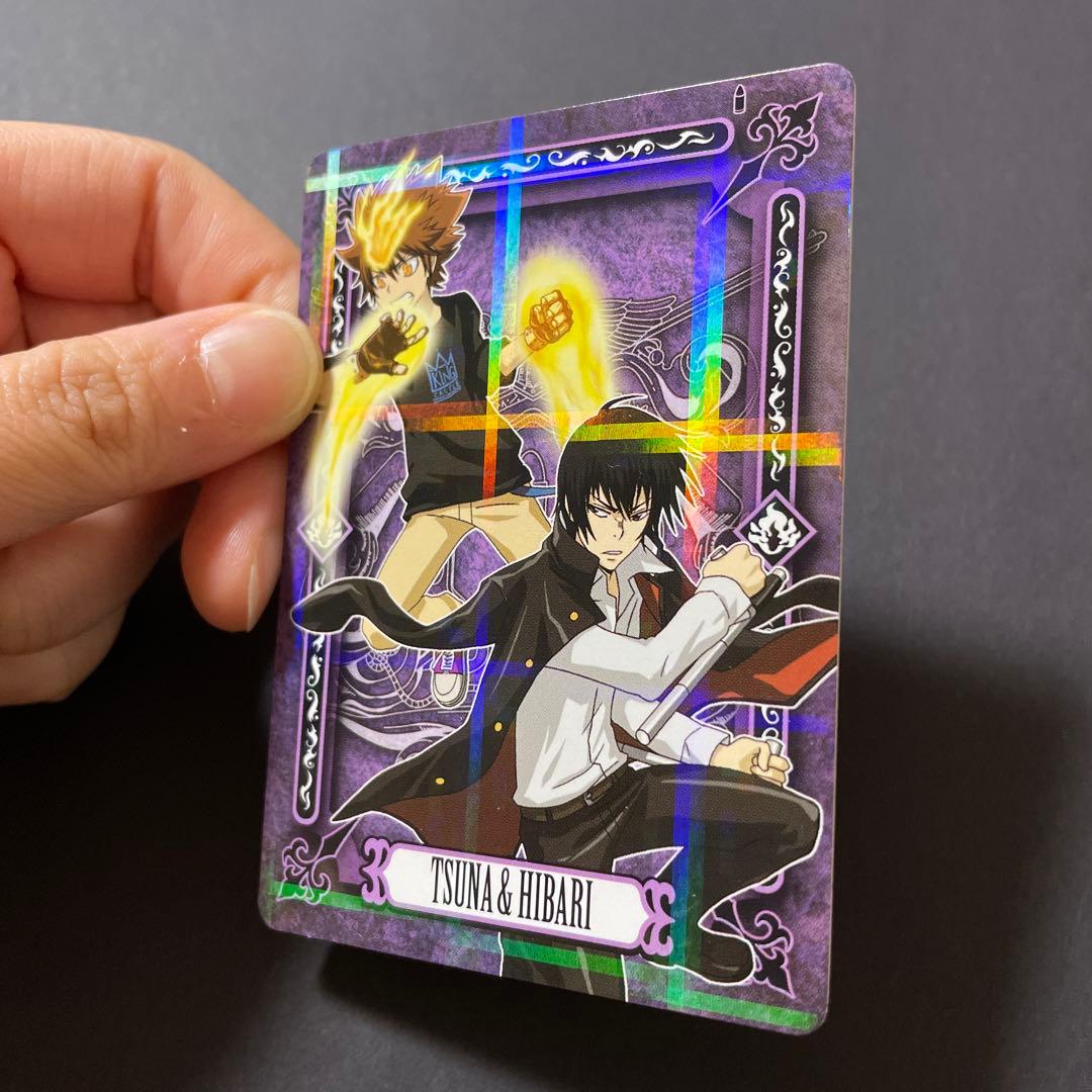 家庭教師ヒットマンREBORN リボーン 沢田綱吉 ツナ 雲雀恭弥 カード