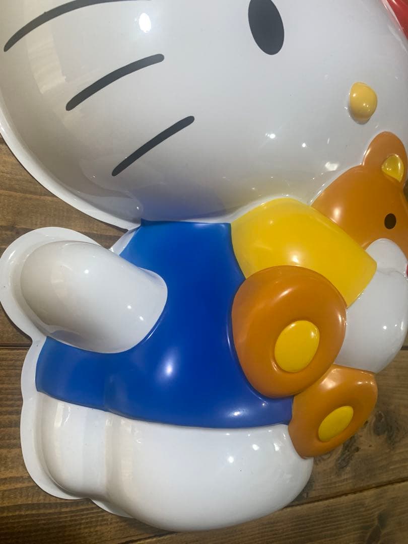 ハローキティ　壁掛け 当時物 サンリオ キティちゃん レトロ 特大
