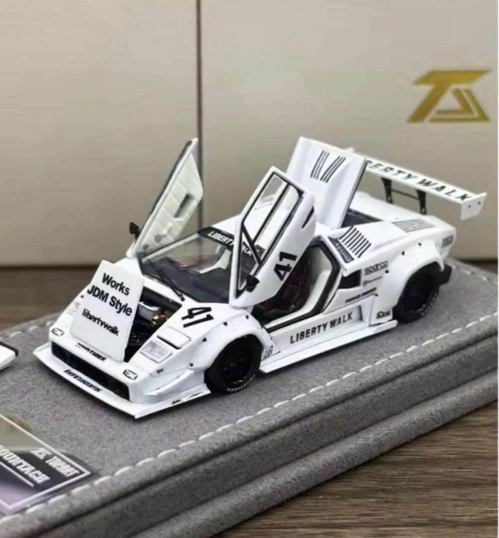 TopArt ランボルギーニ カウンタック LBWK. TOPART 1/64 限定 LBWK ランボルギーニ カウンタック 合金開閉 - メルカリ