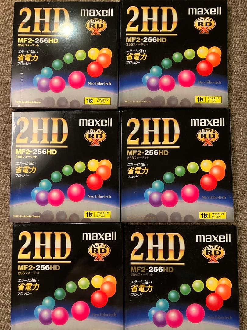 maxell MF2-256HD フロッピーディスク 256フォーマット 6枚 - メルカリ