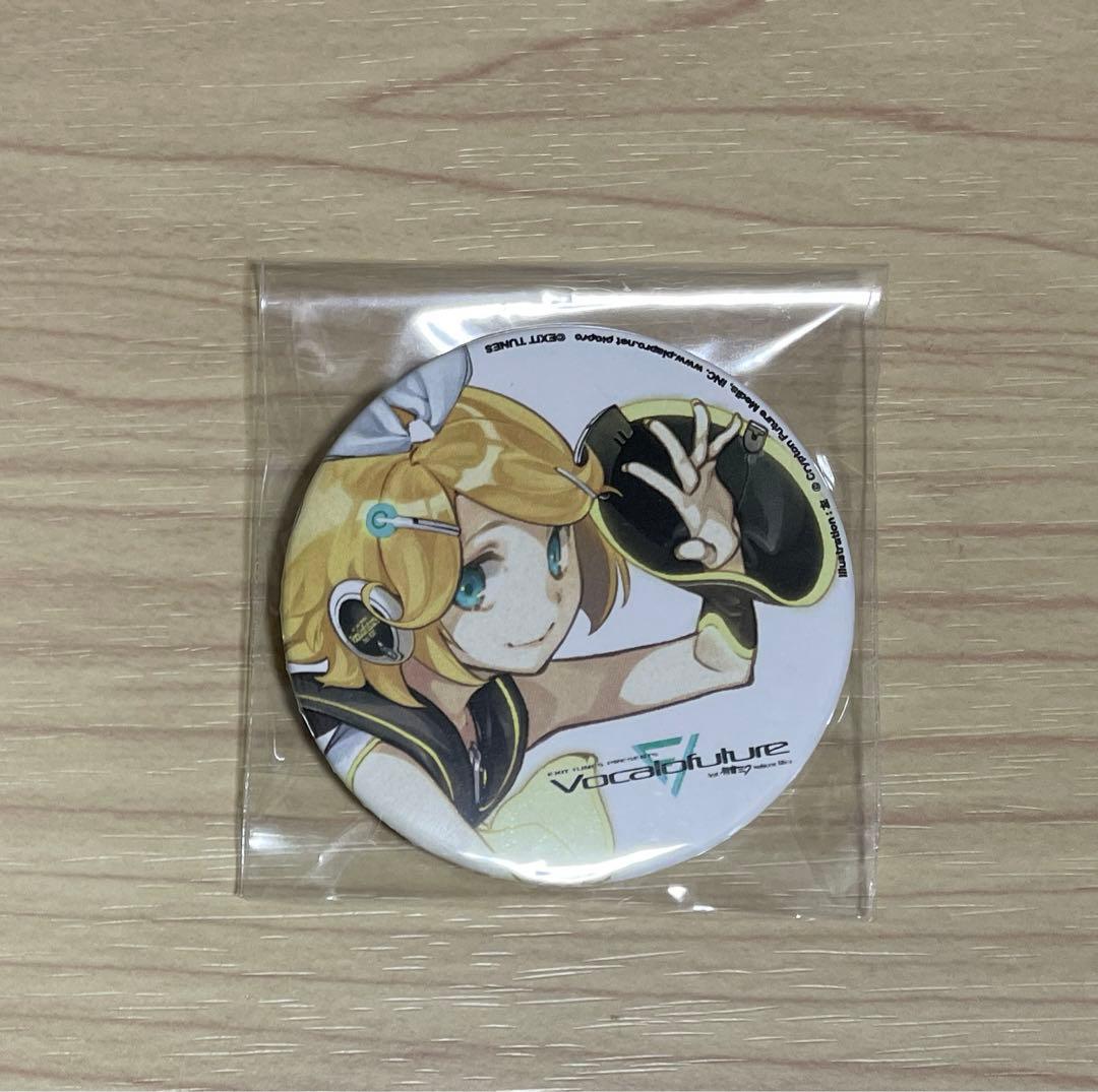 鏡音リン 缶バッジ EXIT TUNES Vocalofuture EXIT TUNES 初音ミク 鏡音リン 鏡音レン Vocalofuture VOCALOFANTASY