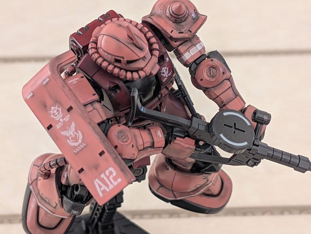 ジ・オリジン、シャア専用ザクiiとRG、RX-78-2ガンダムVer.2.0