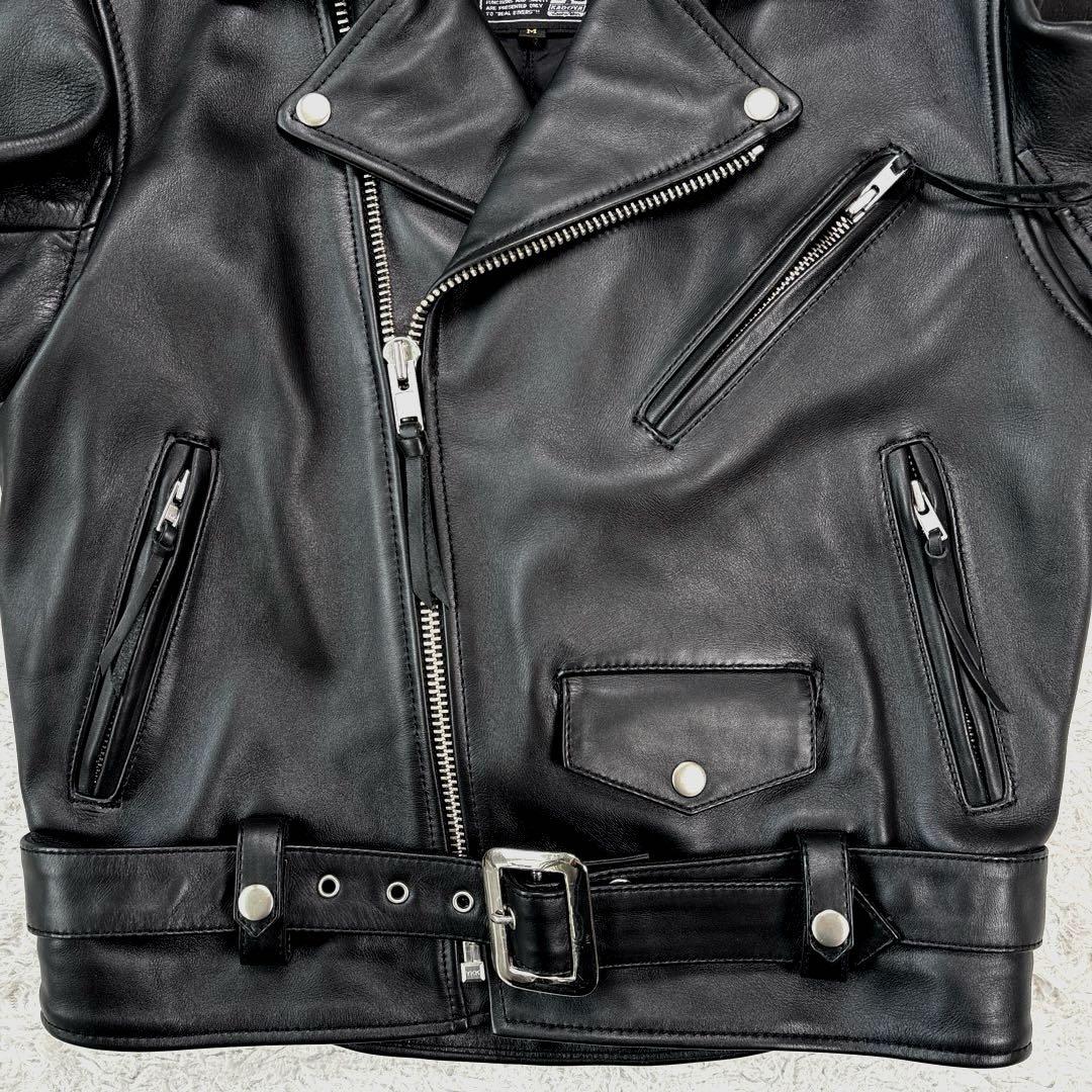 ✨美品・プロテクター付き✨カドヤ ダブルライダースジャケット レザー