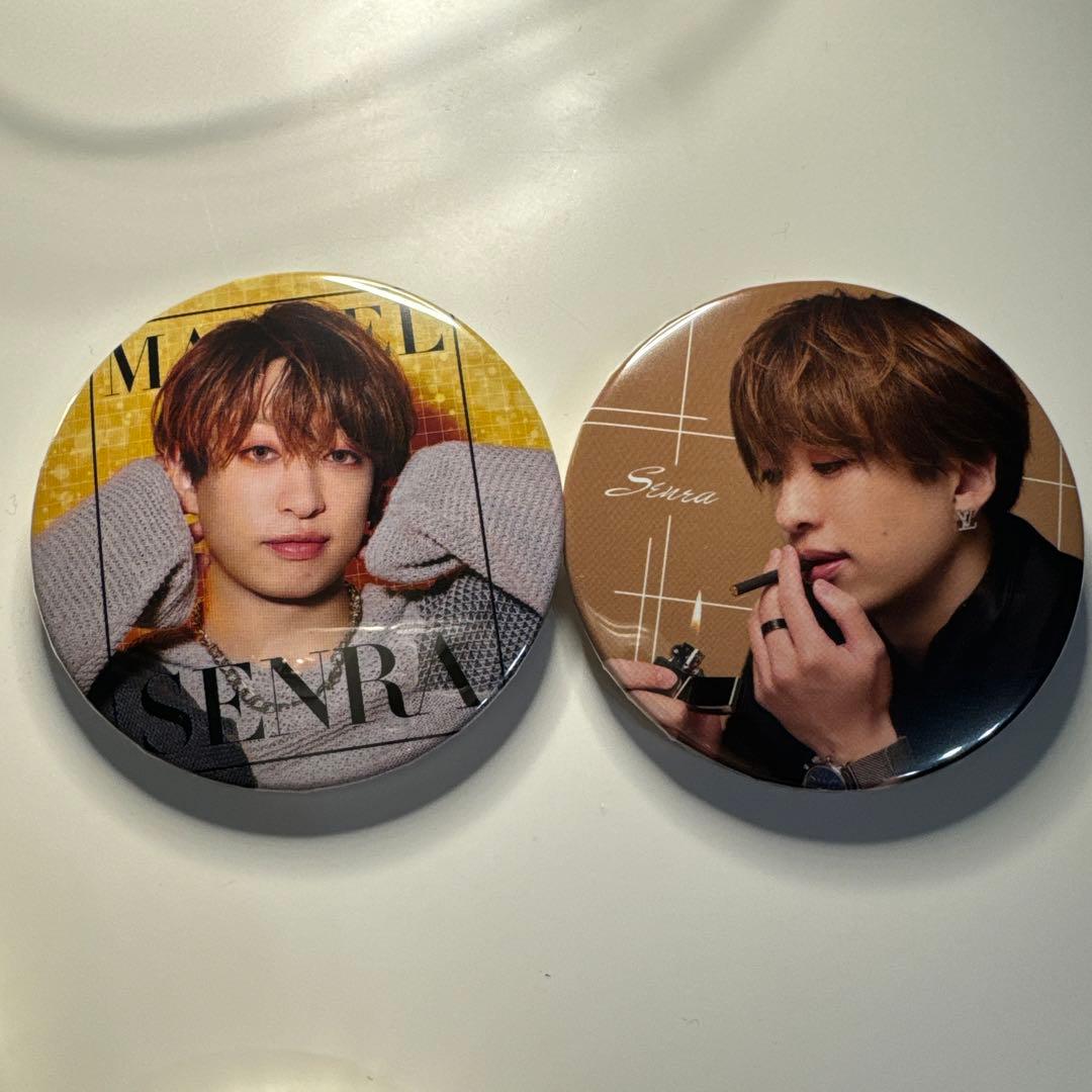 センラ 2024 MARCEL 実写 缶バッジ - メルカリ