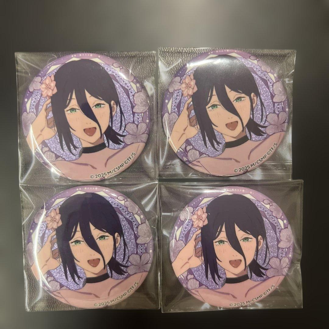 チェンソーマン サンシャイン プリンスホテル グリッター缶バッジ レゼ