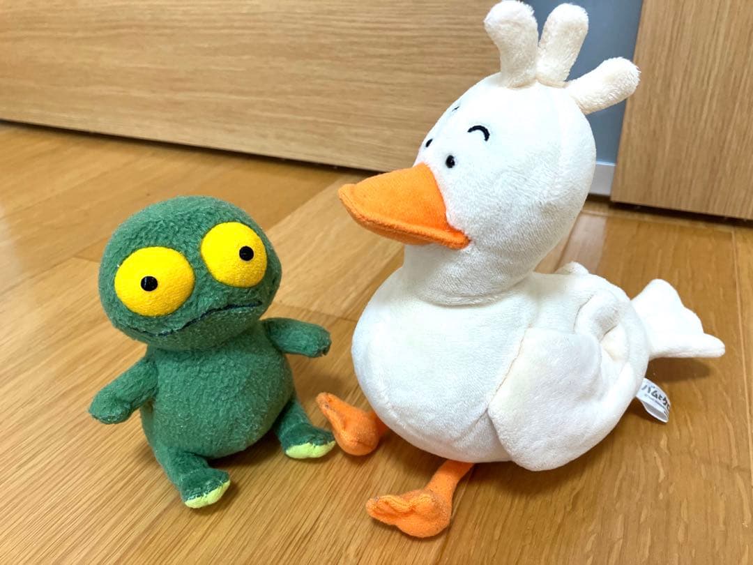 絵本 「バムとケロ」*ケロちゃんとかいちゃん ぬいぐるみセット - メルカリ