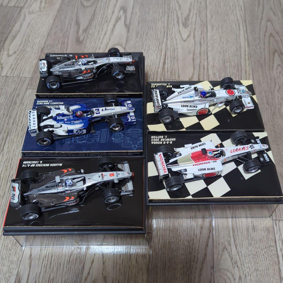 F1ミニカー 5台セット 1/43 LOOK ALIKE