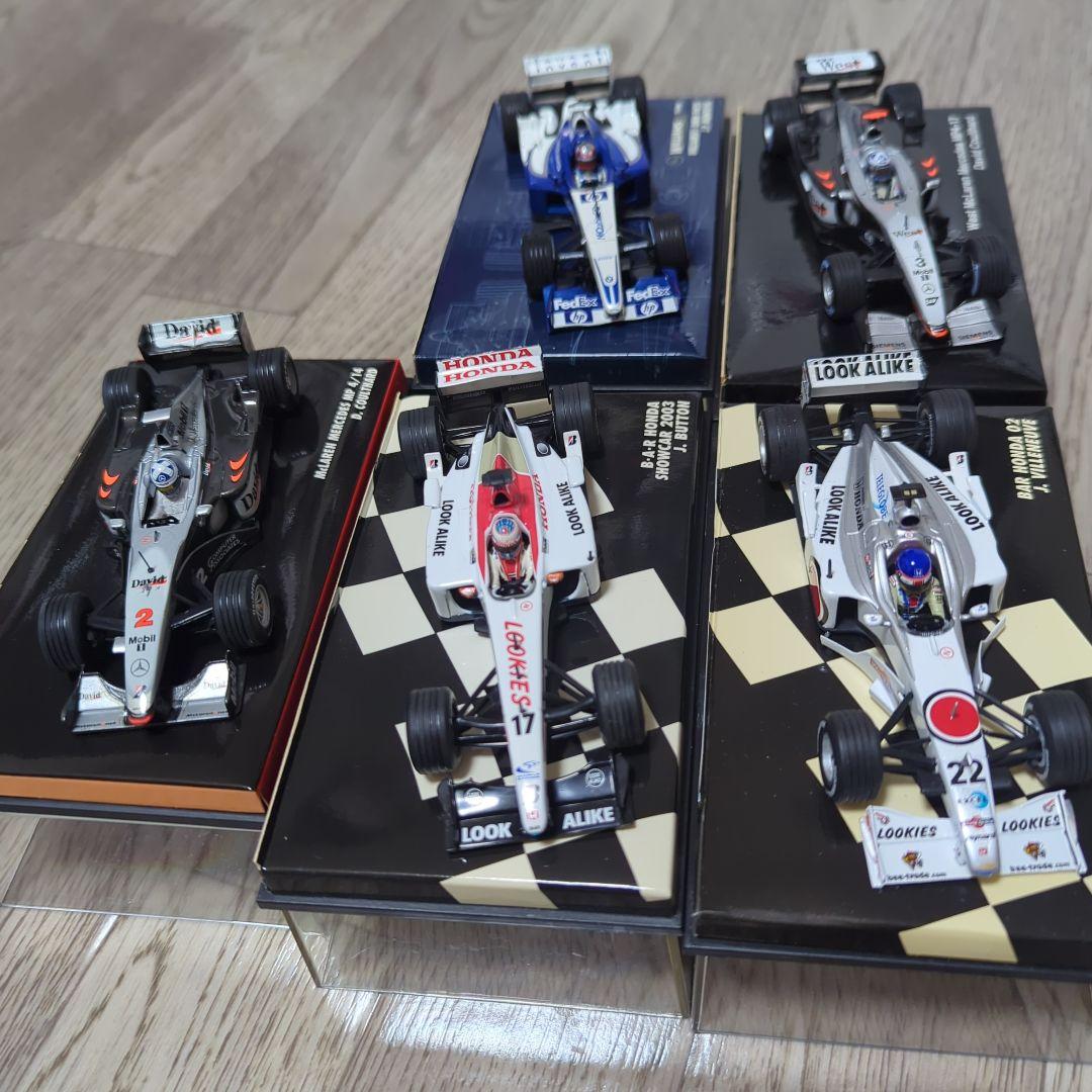 F1ミニカー 5台セット 1/43 LOOK ALIKE