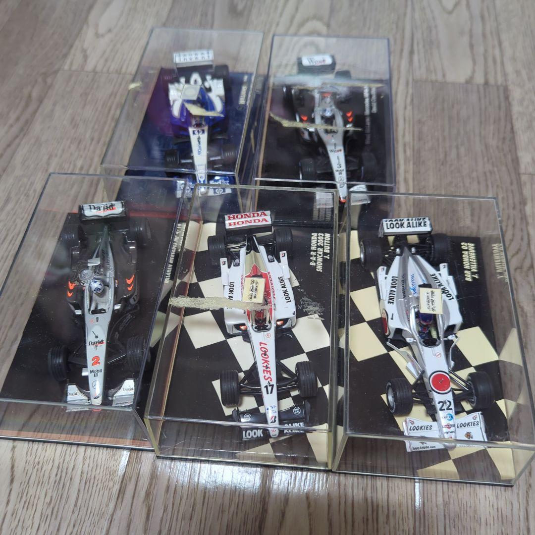 F1ミニカー 5台セット 1/43 LOOK ALIKE
