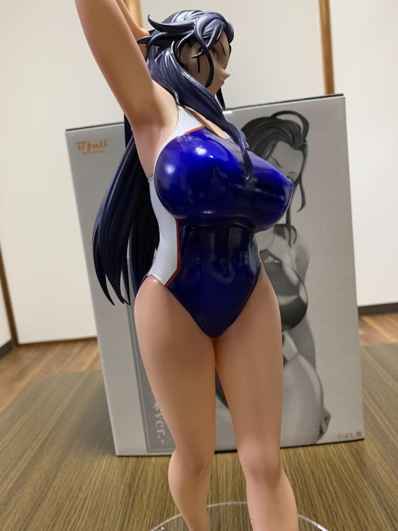 よし男先生オリジナルイラスト 女上司 競泳水着ver. 1/4 完成品フィギュア