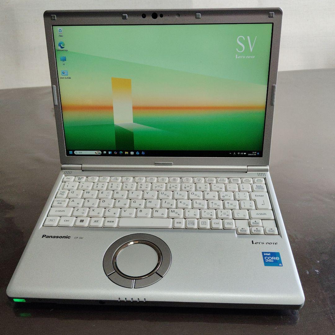 Let's note CF-SV1 RDEKS 、M8GB、SSD256GB Panasonic Let's note CF-SV1 Windows11 i5 Netbooks PC 12.1 inch