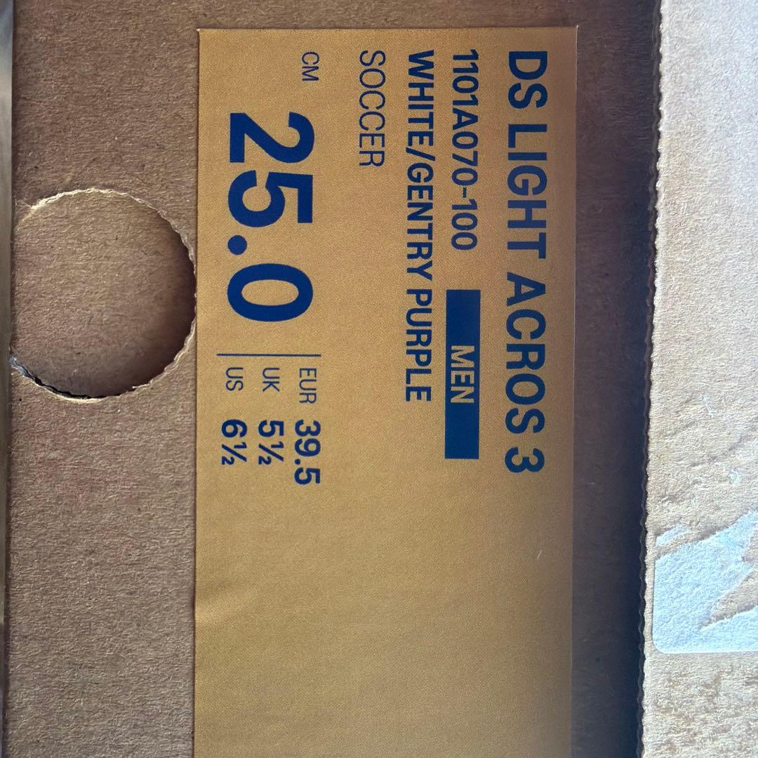 【メルカリ便】asics DS LIGHT ACROS 3／25.0cm