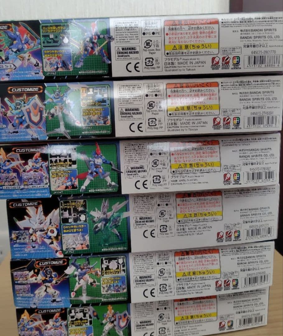 ダンボール戦機　LBX プラモデル まとめ売り　　未開封　アキレス　オーディーン