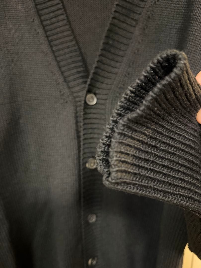 AURALEE 厚手カーディガン 黒サイズ4の通販はau PAY マーケット - 輸入