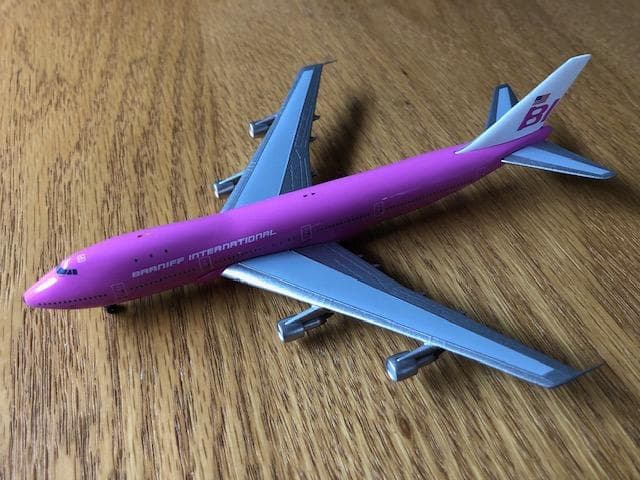 プラニフ航空 B747 1/400 モデル 2機セット 箱付 d791y82